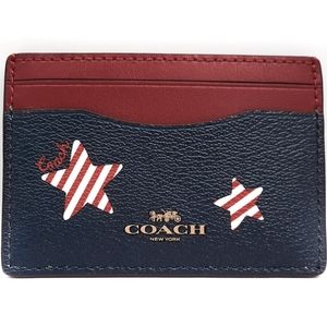 ❤ RARE! COACH Stars Card Case